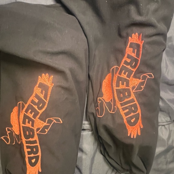 Freebird Black Haircalf Boots with Brown Accents - Picture 8 of 10